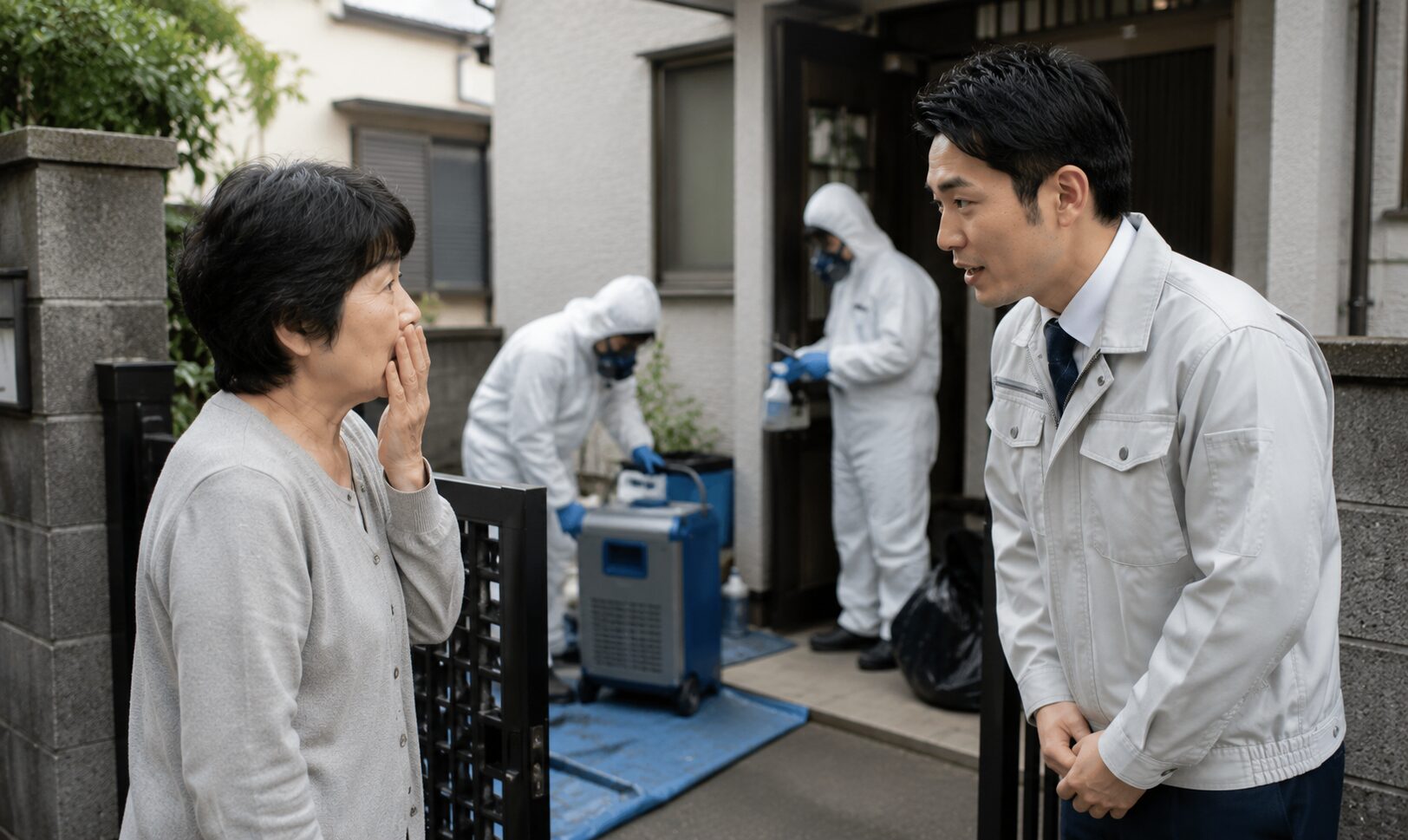 特殊清掃の近隣対応｜異臭苦情への謝罪とバレぬ秘策